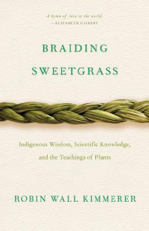 Cover for Braiding Sweetgrass