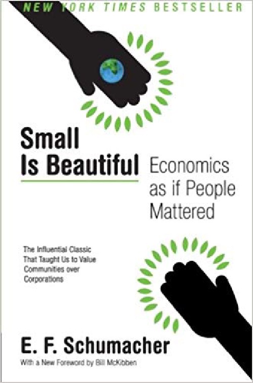 Cover for Small Is Beautiful: Economics as if people mattered