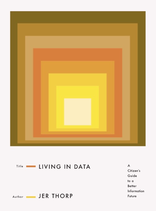 Cover for Living in Data