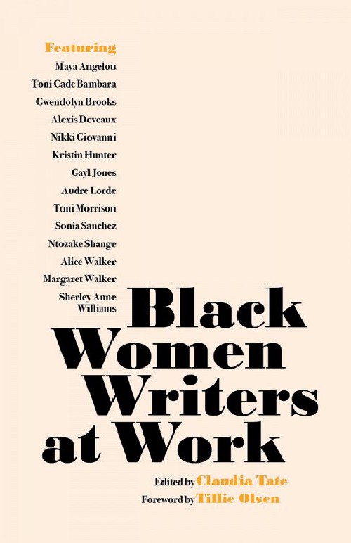 Cover for Black Women Writers at Work